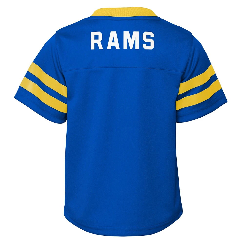 Ensemble maillot et pantalon Royal Los Angeles Rams Red Zone pour tout-petit