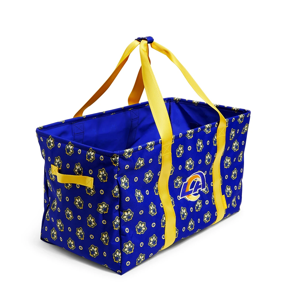 Vera Bradley Los Angeles Rams Grand sac fourre-tout réactif pour voiture