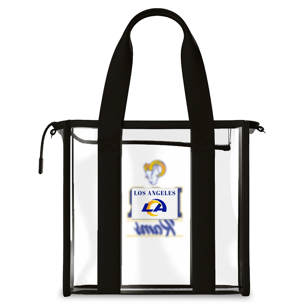 WEAR by Erin Andrews Los Angeles Rams Stadium Tote Bag with Team Color Trim