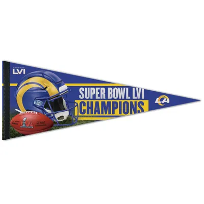 Los Angeles Rams WinCraft Super Bowl LVI Champions 12'' x 30'' Premium Pennant