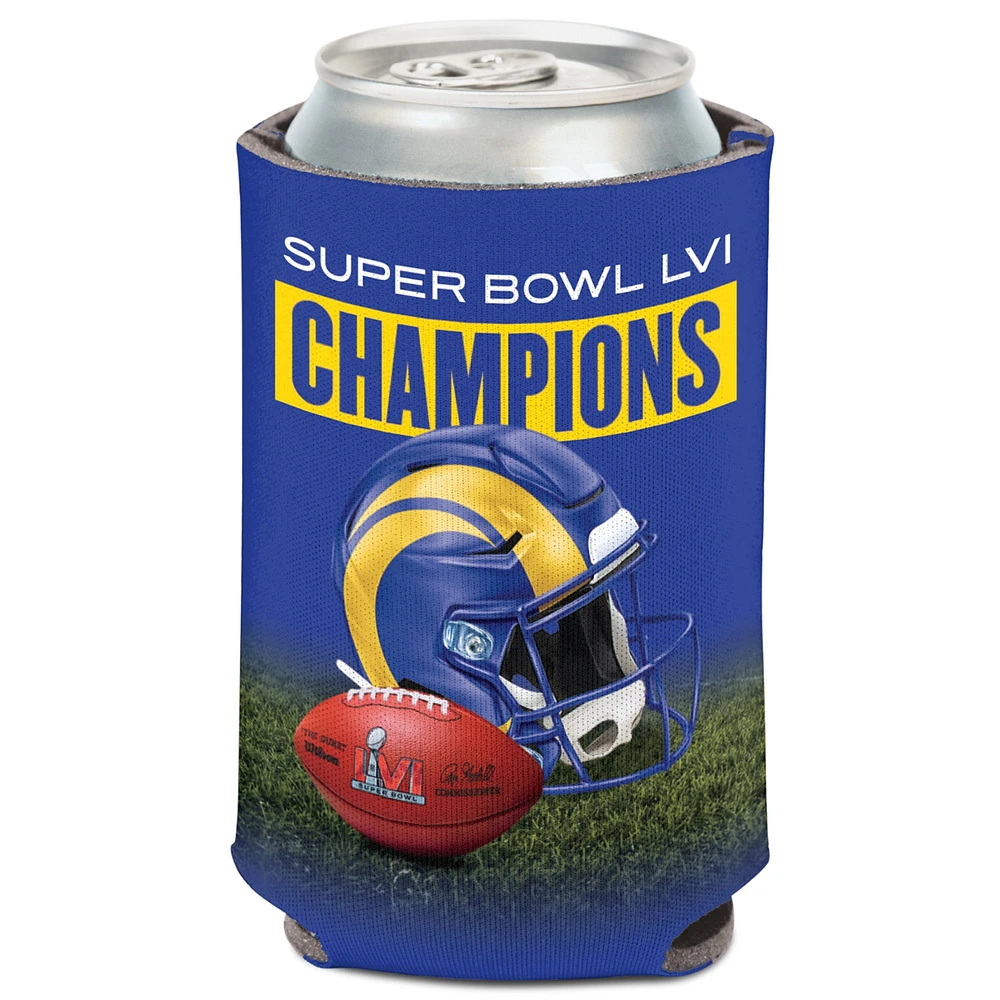 WinCraft Los Angeles Rams Super Bowl LVI Champions 12oz. Ball Can Cooler