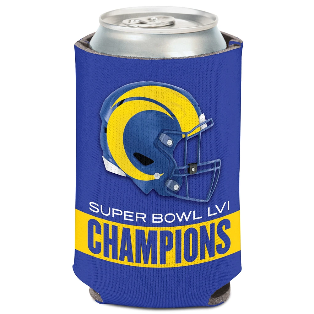 WinCraft Los Angeles Rams Super Bowl LVI Champions 12 oz. Peut refroidisseur