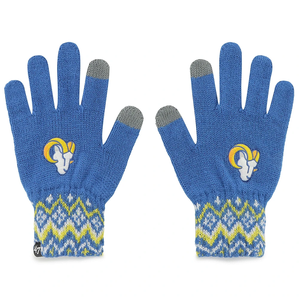 Women's '47 Los Angeles Rams Elsa Gloves