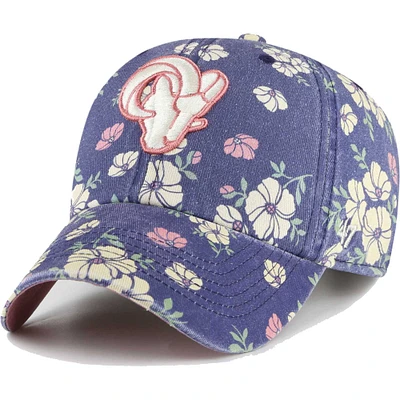 Casquette réglable pour femme '47 bleu marine Los Angeles Rams Primrose Clean Up