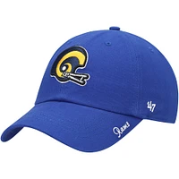 Casquette réglable '47 Royal Los Angeles Rams Miata Clean Up Legacy pour femme