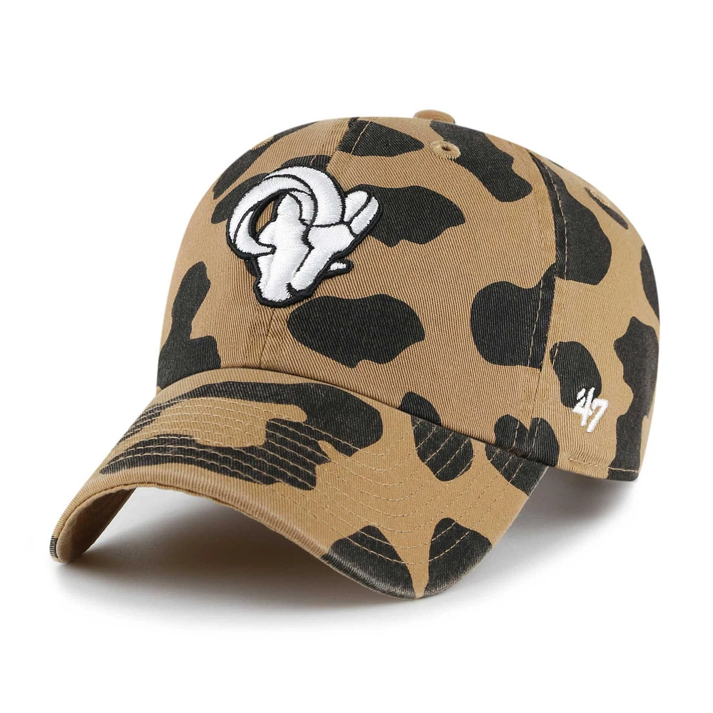 Casquette ajustable '47 Los Angeles Rams Rosette Clean Up pour femmes