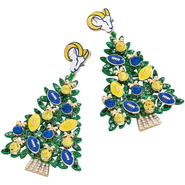 Boucles d'oreilles BaubleBar Los Angeles Rams Tree pour femme