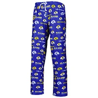 Concepts Sport Royal Los Angeles Rams Breakthrough Pantalon en tricot pour femme