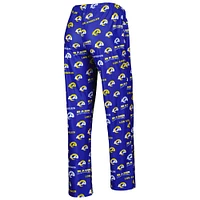 Concepts Sport Royal Los Angeles Rams Breakthrough Pantalon en tricot pour femme