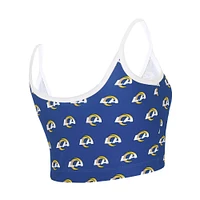 Women's Concepts Sport Royal Los Angeles Rams Gauge Lounge Bralette