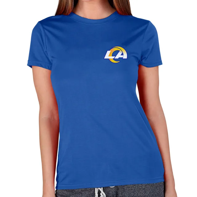 Lids Los Angeles Rams Concepts Sport Women's Gable Knit Tank Top