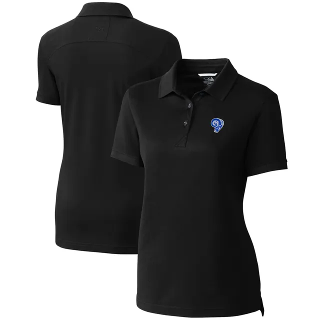 Antigua Women's Los Angeles Rams Dark Royal Heather Polo