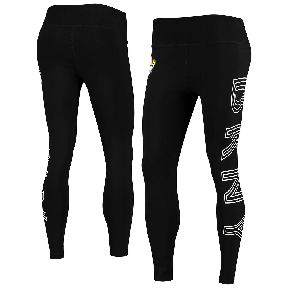 Legging taille haute DKNY Sport noir Los Angeles Rams Sami pour femmes