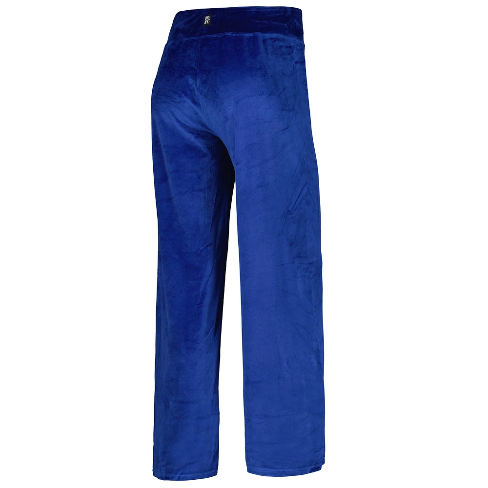 Pantalon demi droit DKNY Sport Royal Los Angeles Rams pour femmes