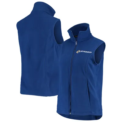 Los Angeles Rams Dunbrooke Women's Houston Fleece Full-Zip Vest - Royal