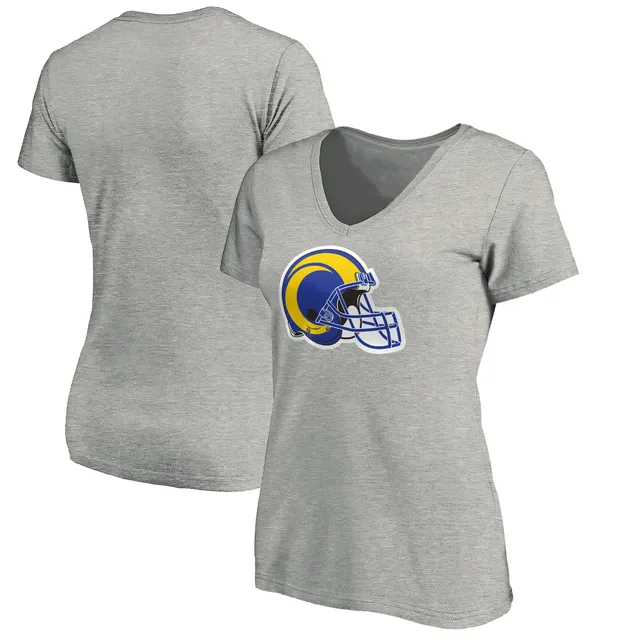 Lids Pittsburgh Steelers Fanatics Branded Women's Team Arc V-Neck T-Shirt -  Heather Gray