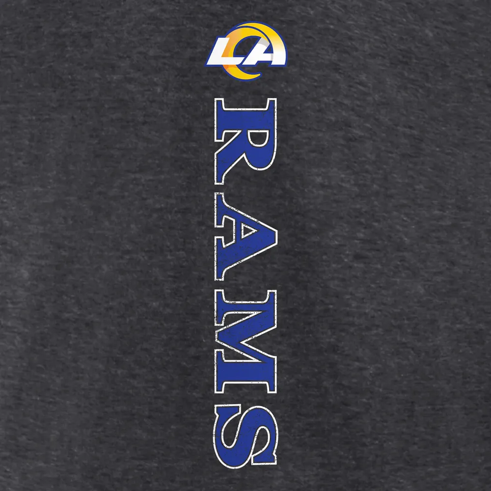 Women's Fanatics Branded Heathered Charcoal Los Angeles Rams