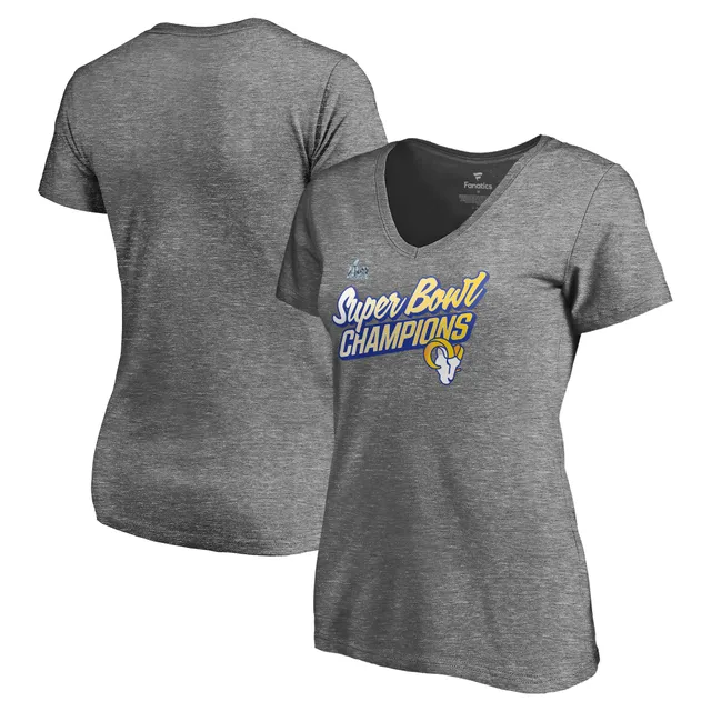 Los Angeles Rams Fanatics Branded Women's Super Bowl LVI Champions Ombre  Long Sleeve T-Shirt - Royal