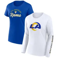 Lids Los Angeles Rams Fanatics Branded T-Shirt Combo Pack - Royal