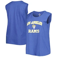 Women's Fanatics Royal Los Angeles Rams Plus Tank Top