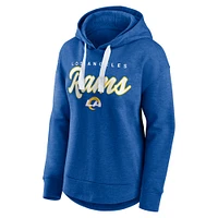 Women's Fanatics Royal Los Angeles Rams Set To Fly - Pullover Hoodie