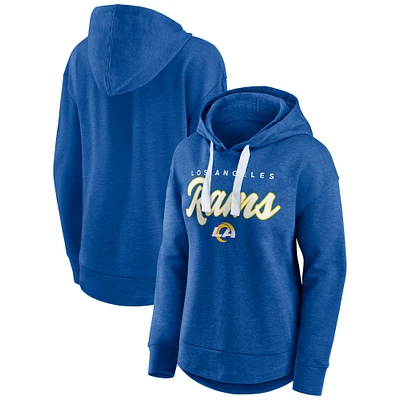 Women's Fanatics Royal Los Angeles Rams Set To Fly - Pullover Hoodie