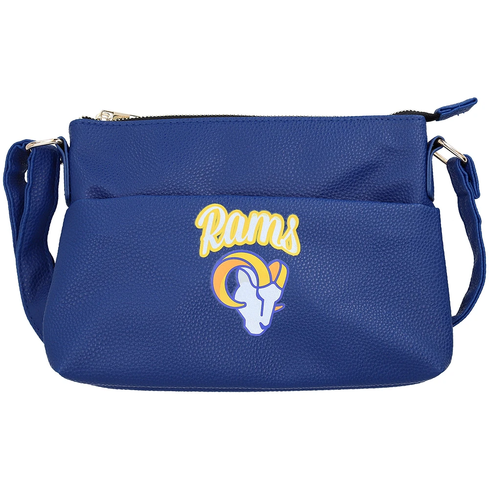 FOCO Los Angeles Rams Logo Script Sac à bandoulière pour femme