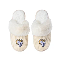 Chaussons à dos ouvert FOCO Los Angeles Rams pour femme