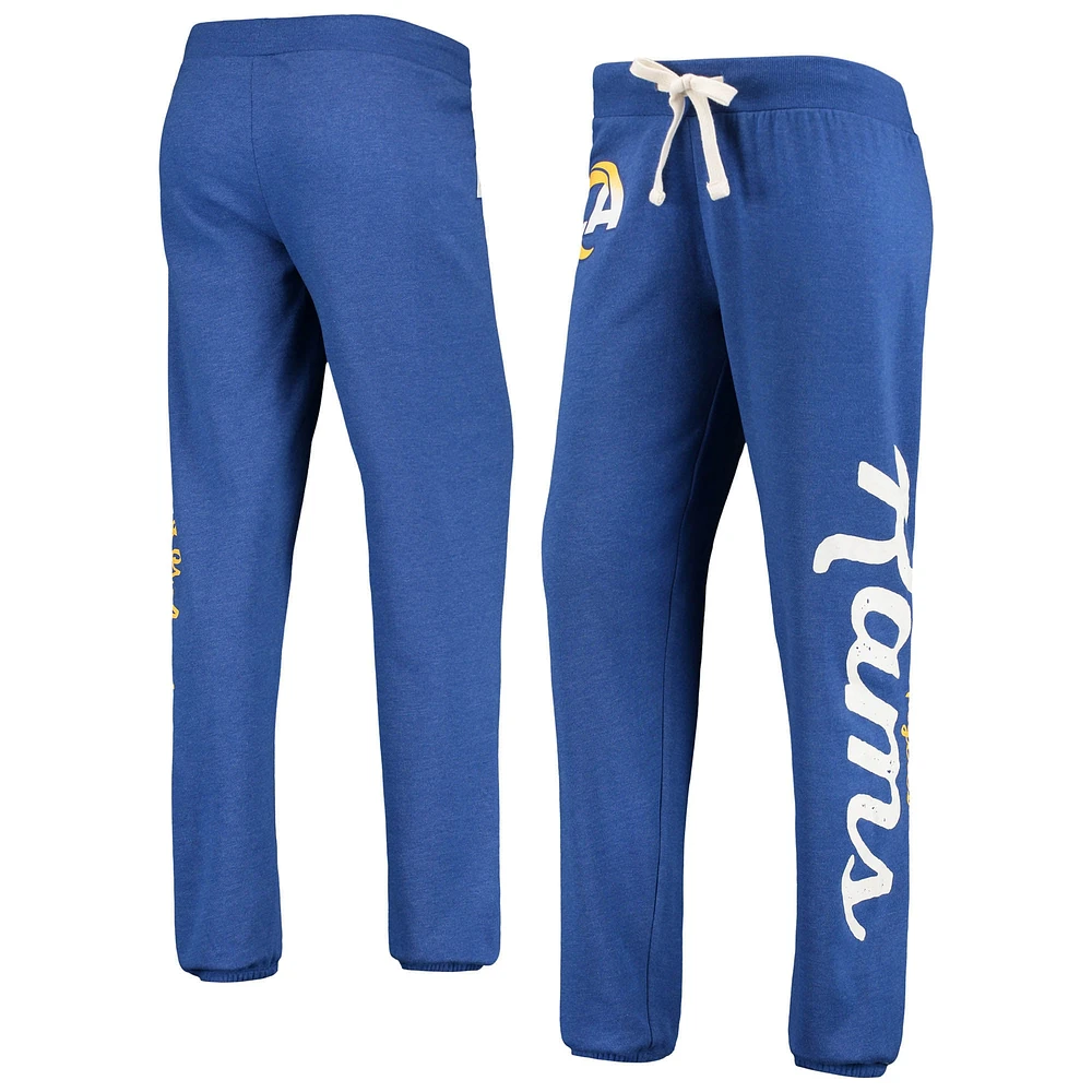 Women's G-III 4Her by Carl Banks Royal Los Angeles Rams Scrimmage Pants