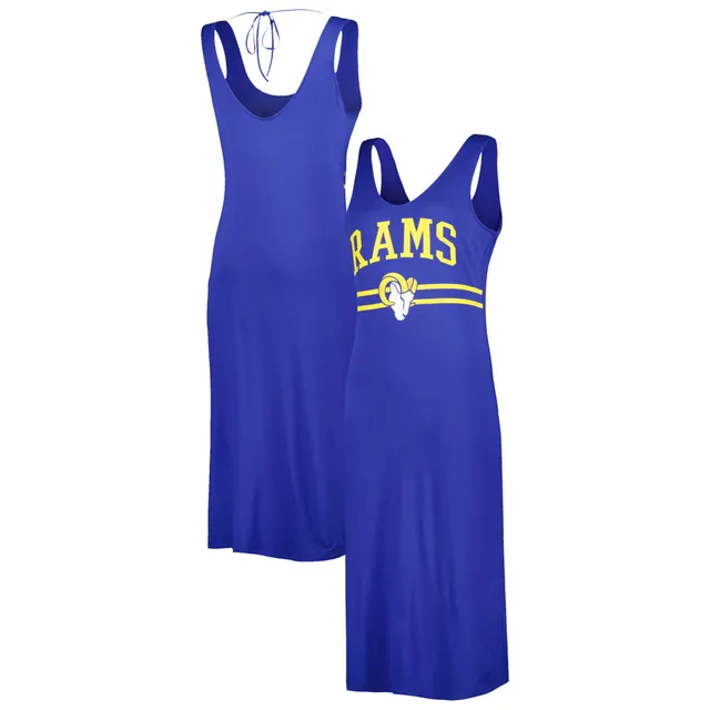 Lids Los Angeles Rams G-III 4Her by Carl Banks Women's Training V-Neck Maxi  Dress - Royal