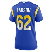 Maillot de match Nike Blake Larson Royal Los Angeles Rams pour femme