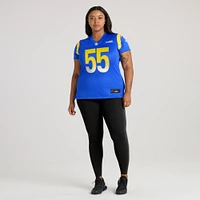 Women's Nike Braden Fiske  Royal Los Angeles Rams Game Jersey