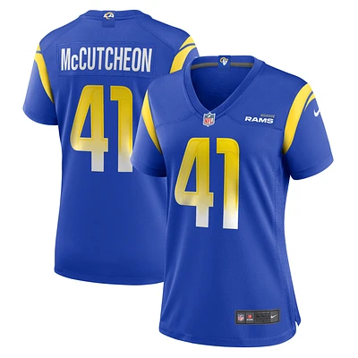 Women's Nike Cameron McCutcheon Royal Los Angeles Rams  Game Jersey