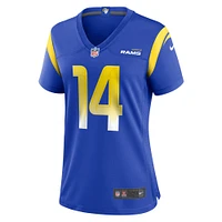 Maillot Nike Cobie Durant Royal Los Angeles Rams Game Player pour femme