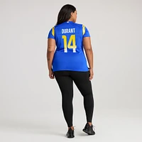 Maillot Nike Cobie Durant Royal Los Angeles Rams Game Player pour femme