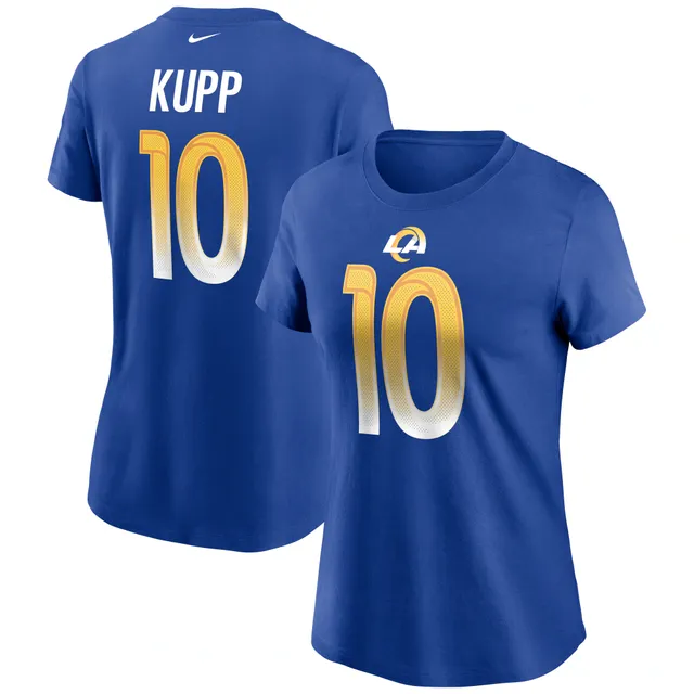 Men's Nike Cooper Kupp White Los Angeles Rams Super Bowl LVI Player Name & Number T-Shirt