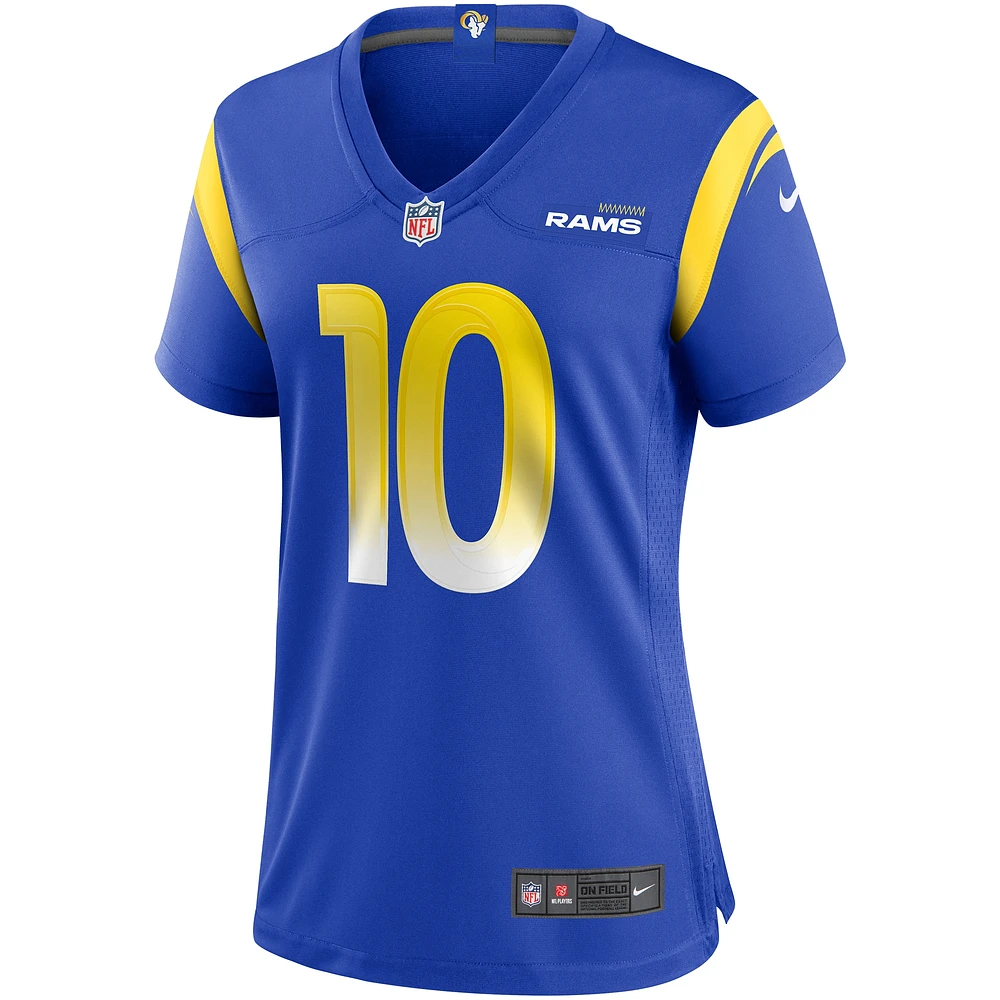 Maillot de joueur Nike Cooper Kupp Royal Los Angeles Rams pour femme