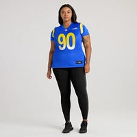 Women's Nike Earnest Brown IV  Royal Los Angeles Rams Team Game Jersey