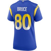 Women's Nike Isaac Bruce Royal Los Angeles Rams Game Retired Player Jersey