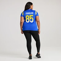 Maillot de joueur retraité Nike Jack Youngblood Royal Los Angeles Rams Game pour femme