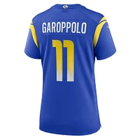 Maillot Nike Jimmy Garoppolo Royal Los Angeles Rams Team Game pour femme