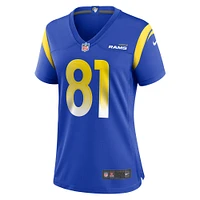 Women's Nike JJ Laap  Royal Los Angeles Rams Game Jersey