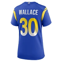 Women's Nike Josh Wallace  Royal Los Angeles Rams Game Jersey