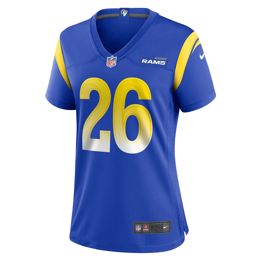 Maillot de match Nike Kamren Kinchens Royal Los Angeles Rams pour femme