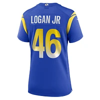 Women's Nike Kenny Logan Jr.  Royal Los Angeles Rams Game Jersey