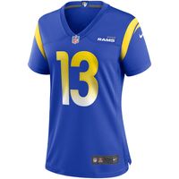 Women's Nike Kurt Warner Royal Los Angeles Rams Game Retired Player Jersey