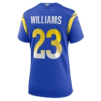 Maillot Nike Kyren Williams Royal Los Angeles Rams Game Player pour femme