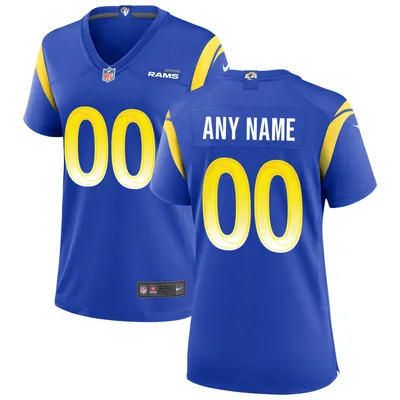 Los Angeles Rams Nike Custom Game Jersey - Royal