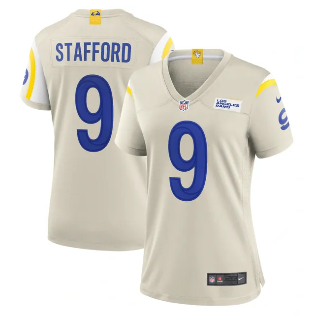 Youth Nike Matthew Stafford Gray Los Angeles Rams Atmosphere Game Jersey