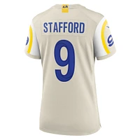 Women's Nike Matthew Stafford Bone Los Angeles Rams Game Jersey